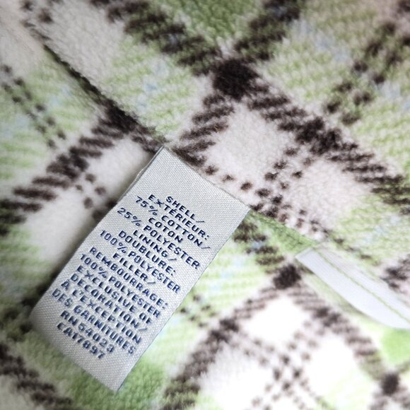 Vintage Y2K Green Corduroy Toggle Boho Retro Sherpa Lined Coat Jacket Hood Kids - Picture 7 of 8